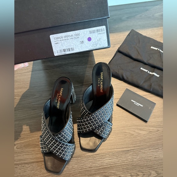 Saint Laurent Loulou 95 Studs 38 as new - Picture 9 of 13